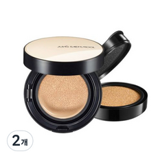 정샘물 에센셜 스킨 누더 쿠션 파운데이션 14g + 리필 쿠션 14g 세트, 미디엄, 2개