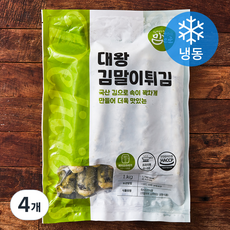 맘으로 대왕김말이튀김 (냉동), 1kg, 4개