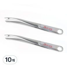 보카스 3 Way 멀티 족집게 TW-100, 실버, 10개