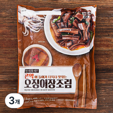 반찬단지 오징어장조림, 1kg, 3개
