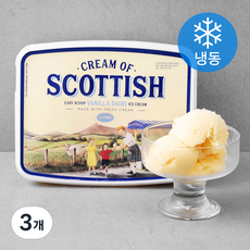맥키스오브스코트랜드 이지스쿱 바닐라 데어리 스코티시 아이스크림 (냉동), 2L, 1개입, 3개