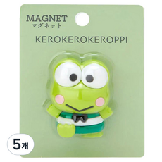 산리오 케로피 마스코트 마그넷, 혼합색상, 5개