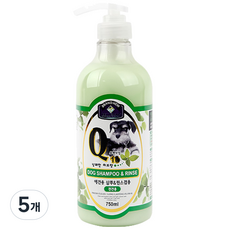 BELL BIRD Q10酵素草本洗髮精 & 潤絲精, 750ml, 5個