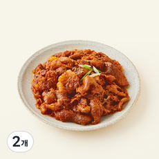 설성목장 제주 흑돼지 고추장 제육볶음, 2개, 600g 2개, 600g