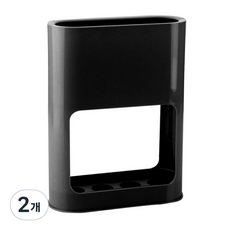 MONACO OLIVE The Home現代立式雨傘架, 黑色, 2入