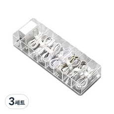 충전 케이블 전원코드 보관 케이스 상자 베이직 + 케이블 10p 세트, 3세트