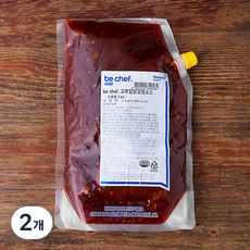 비셰프 고추장 닭강정 소스, 2kg, 2개