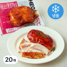 허닭 FIT 저당 소스 통 닭가슴살 양념치킨맛 (냉동), 100g, 20개, 1개입