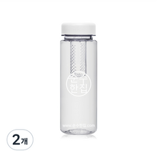 순수한집 트라이탄 티백망 보틀, 혼합색상, 500ml, 2개