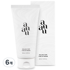 auau Rolling Tone Up Dream Cream 200ml, 單色, 6個