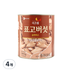 이츠웰 표고버섯 슬라이스, 4개, 2.84kg