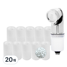 필터클래스 닥터피엘 주방용 싱크대 호환 염소 완화 필터, 20개