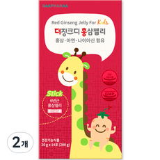 GMPHARM 孩童維他命含鋅補充紅蔘果凍條 30條入, 280g, 2盒
