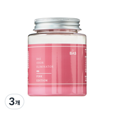 BAS 핑크 에디션 탈취제 본품, 160g, 3개