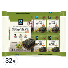 清淨園 橄欖油傳統海苔, 32個, 5g