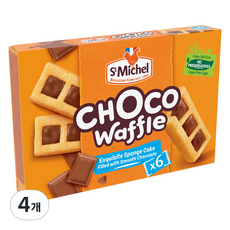 생미쉘 초코 와플, 180g, 4개