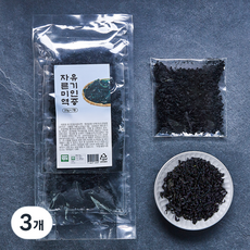 유기 인증 자른미역, 140g, 3개