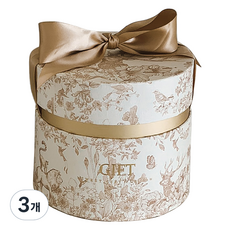 MaisonDeAya 浪漫禮物盒 S, 香檳金, 3個