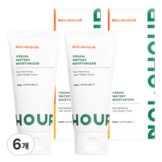 놀라아워 비건 워터리 모이스처라이저, 6개