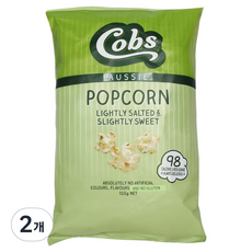 콥스 라이틀리 솔티드 슬라이틀리 스위트 팝콘, 120g, 2개