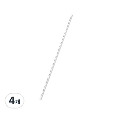 Obil 25支單針橫條紋黑色, 白色, 4個