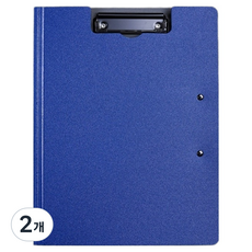 Rose Home 雙向金屬固定文件板夾 A4, 深藍色, 2個