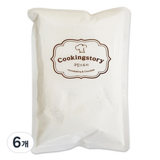 쿠킹스토리 슈가파우더, 500g, 6개