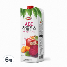 FruitDrops ABC綜合蔬果汁, 6瓶, 1L