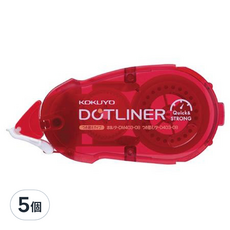 KOKUYO 國譽 好黏便利貼標準型補充包 強黏 8.4mm x 16m, 5個, 單一顏色