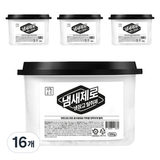 Saenghwalgongsik 帶有沸石除臭劑的冰箱除臭劑, 300g, 16個