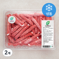 미트엔조이 부채살 바로구이 (냉동), 500g, 2개