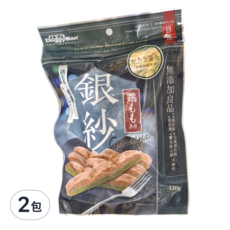 DoggyMan 多格漫 銀紗細切, 雞腿野菜風味, 120g, 2包