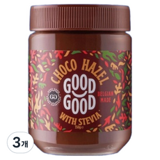 굿굿 잼 초코헤이즐 위드 스테비아, 3개, 350g