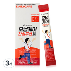 Morning Care 海帶萃取乳酸菌發酵果凍條隨身包 10條入, 3個