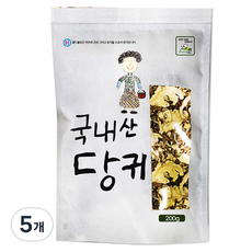 월드블링 국내산 당귀, 200g, 5개