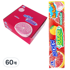 MORINAGA 森永 HI-CHEW 嗨啾 Hi-Chew嗨啾軟糖 酸葡萄柚口味, 60條, 57g