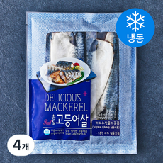 국산 고등어살 (냉동), 600g, 4개