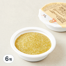 짱죽 초기 7개월 이유식 한우 시금치 묽은죽, 140g, 6개