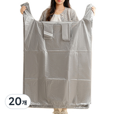 超大型搬家塑膠袋, 240L, 20個