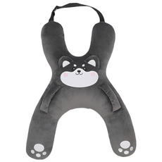 Seekis H型設計 兒童汽車抱枕安全帶, 1個, 灰色