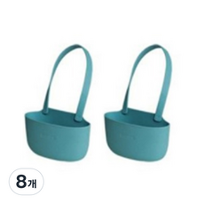 모던 심플 수세미걸이, 진한녹색, 8개