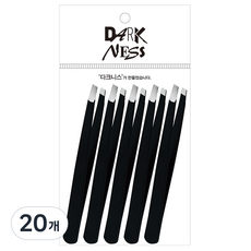 Darkness 高級鑷子, 混合顏色, 20個