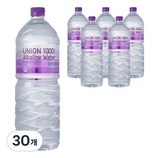 유니온천년알카리수, 2L, 30개
