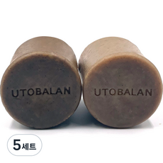 유토밸런 어성초 + 유근피 수제비누 세트, 120g, 5세트