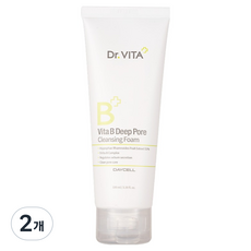 Dr.VITA Daycell 維他命B 深層毛孔潔面乳, 100ml, 2個