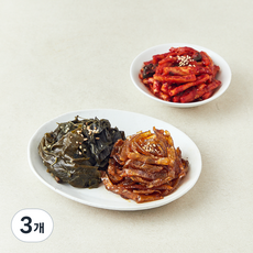바다원 묶음반찬 세트, 250g, 3개