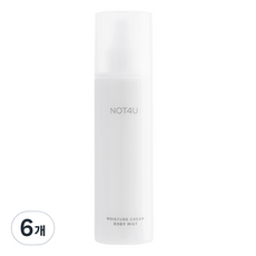 NOT4U 保濕霜身體噴霧, 6個, 200ml