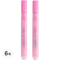 더조넷 아크릴 페인트마커 핑크, 1색, 6개