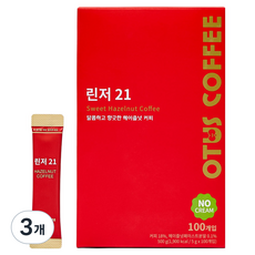 린저 21 헤이즐넛 아메리카노, 5g, 100개입, 3개 5g, 100개입, 3개