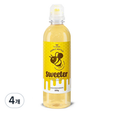 비마스터 스위터 국산 아카시아꿀, 500g, 4개